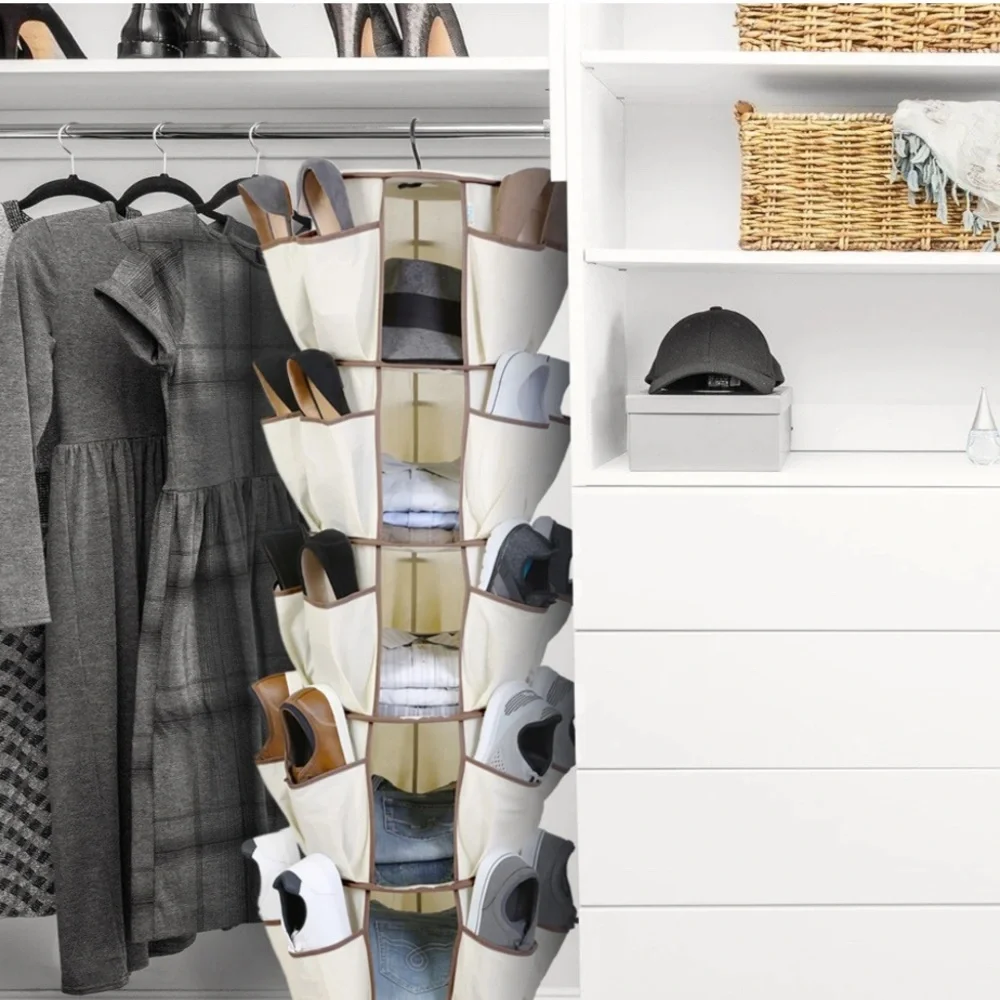 Smart Design 5-Tier Hanging Carousel Organizer